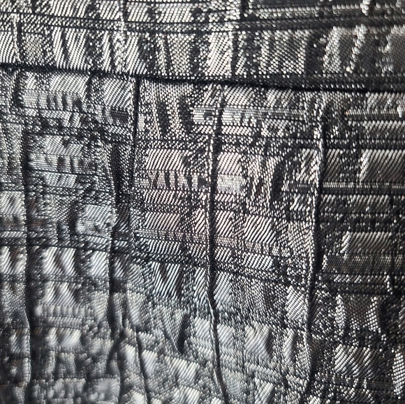 Black Silver Sleeveless Dress UK Size 8 Disco AX Paris - Picture 5 of 10